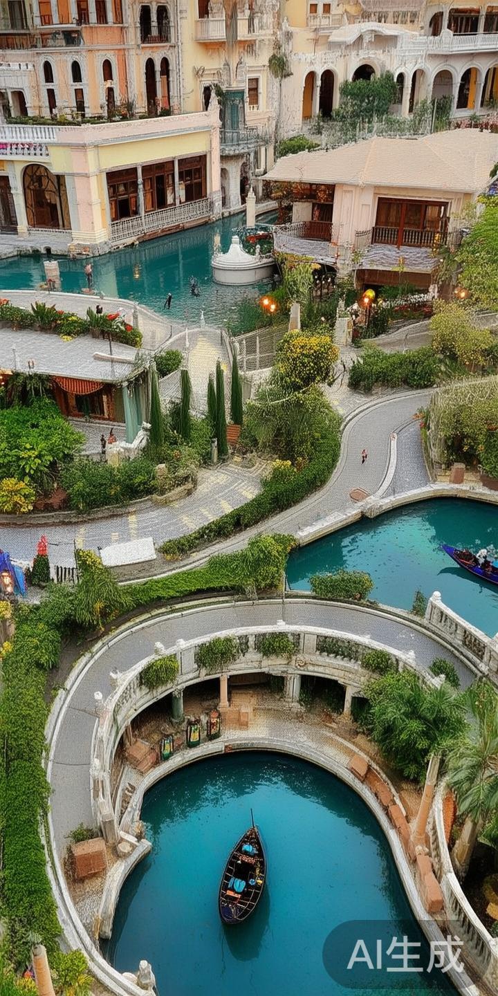 走进澳门金沙威尼斯，仿佛踏入了一个迷你意大利。这里