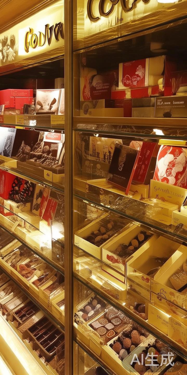 作为全球知名的巧克力品牌，Godiva在澳门的店铺