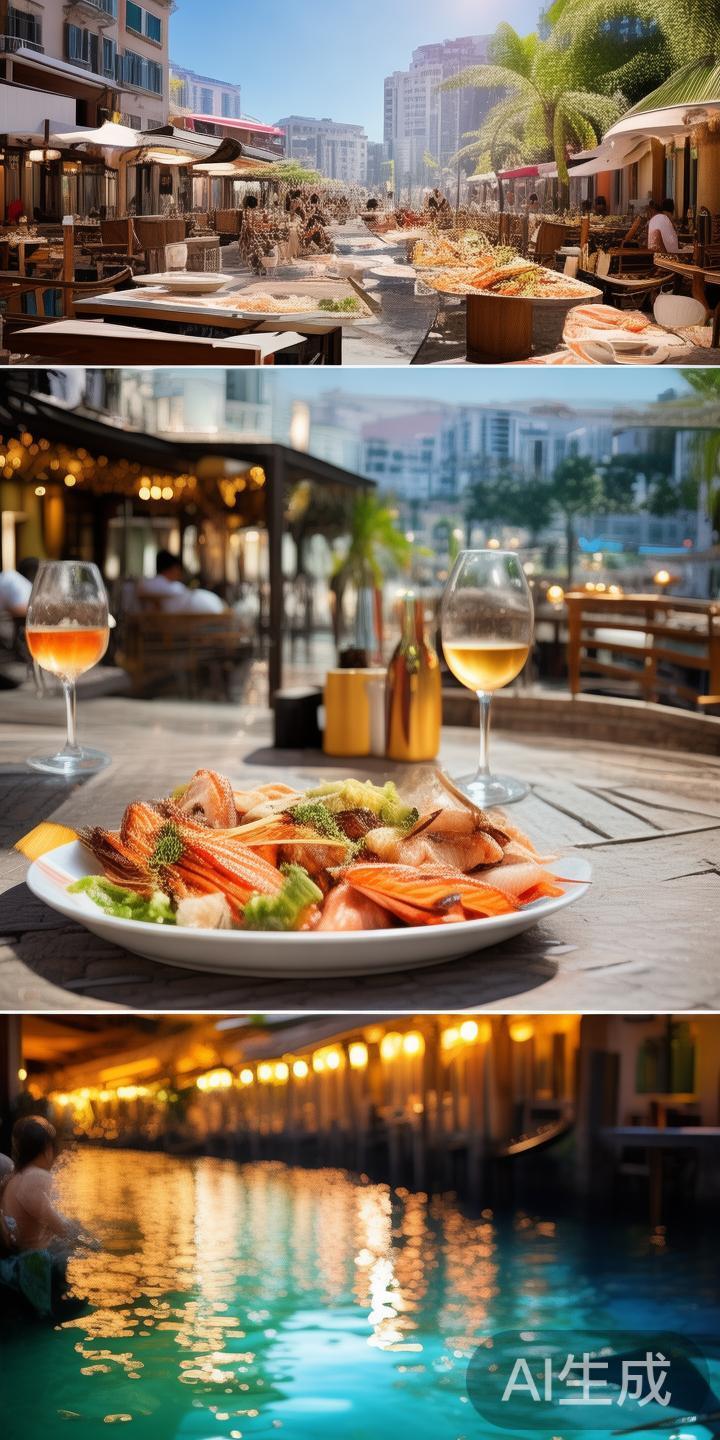 此外，澳门的小威尼斯餐厅还融合了地中海沿岸的特色菜